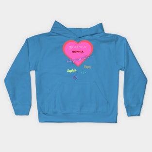 Sophia Kids Hoodie